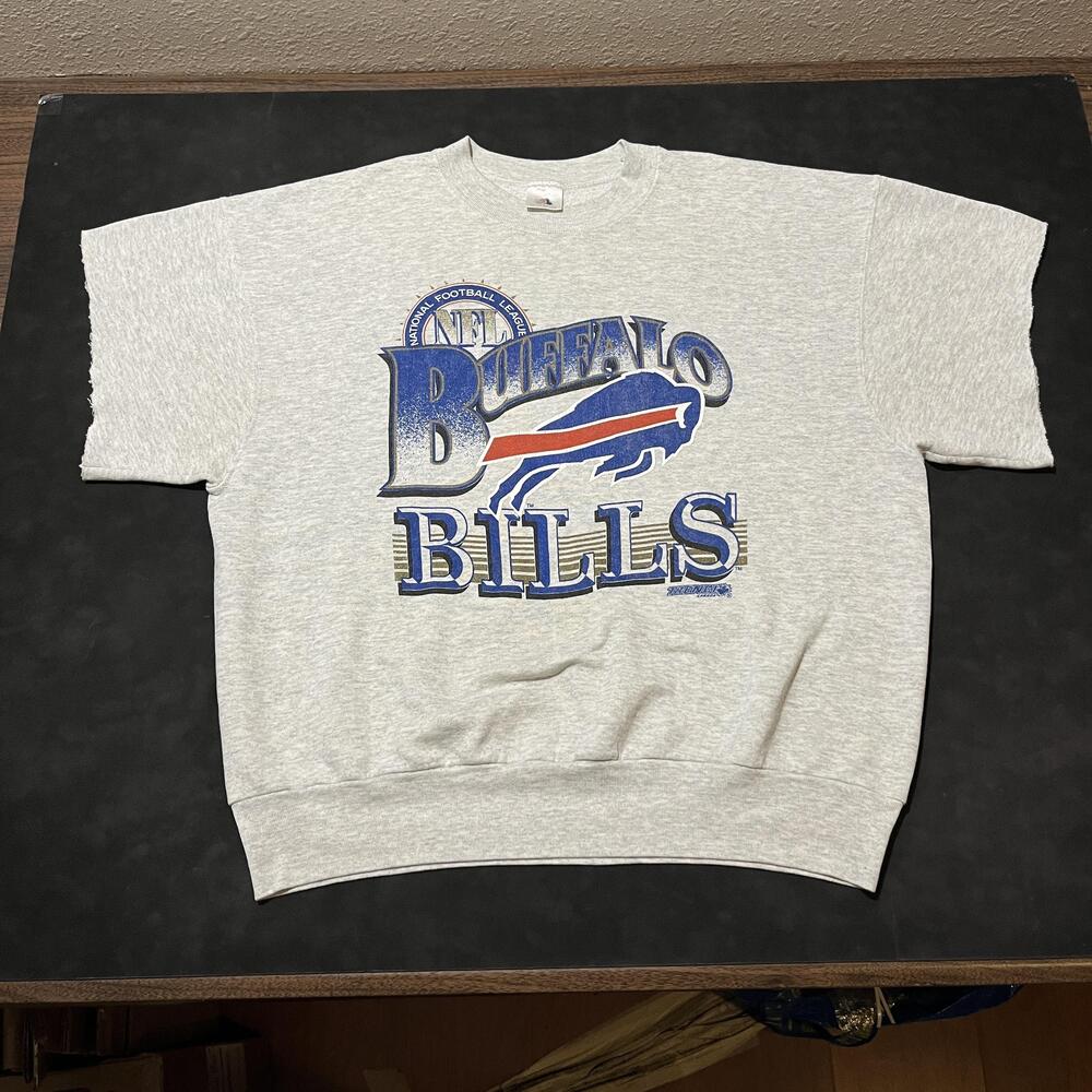 Vintage Buffalo Bills Sweatshirt Crewneck NFL Football Trench Canada 90s Men XL